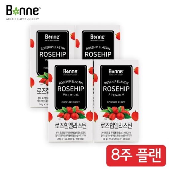 본네 로즈힙 엘라스틴 스틱 8주 플랜(14포*4박스)