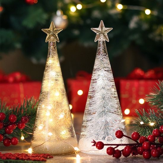  크리스마스 트리 크리스탈 LED 무드등 LCM-GT02