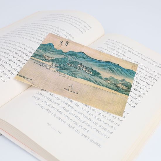 북키스 한국화 카드 겸재 정선 풍속화 엽서 9종
