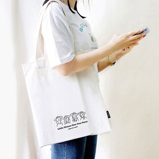 세계문학 드로잉 에코백