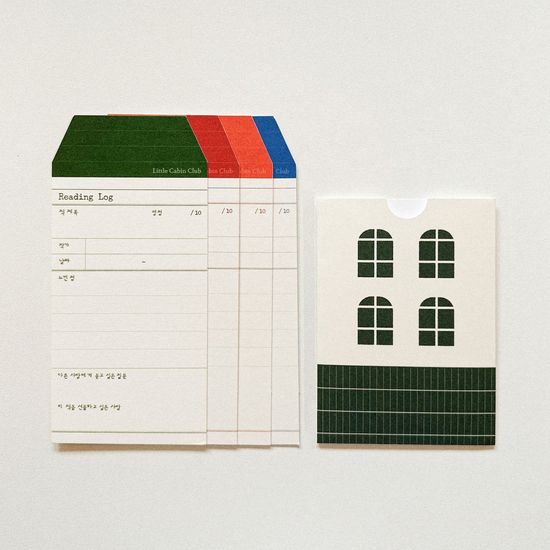 독서기록 북마크 책갈피 선물 리딩로그