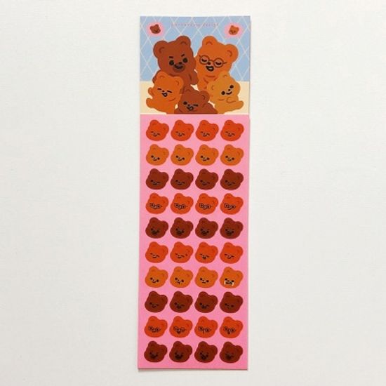 큐피드곰 가족 표정 스티커