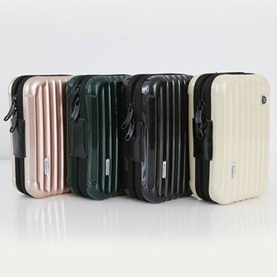 클렙튼 여행용 하드캐리어 미니파우치 4종