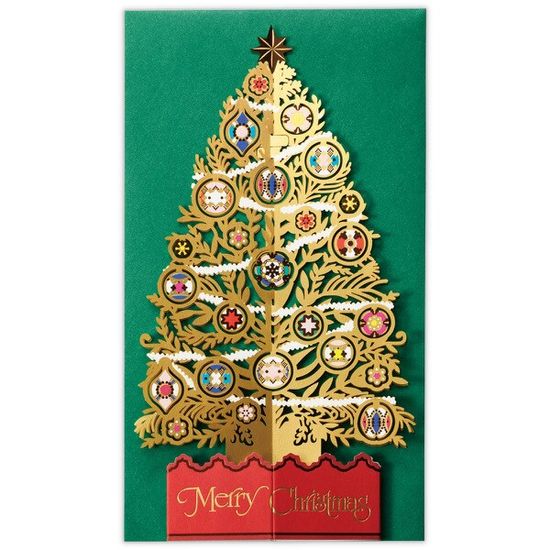 홀마크 크리스마스 입체 카드-807337