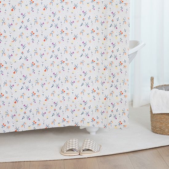 스위니 국내 제작 욕실 방수 패브릭 샤워 가림막 커튼