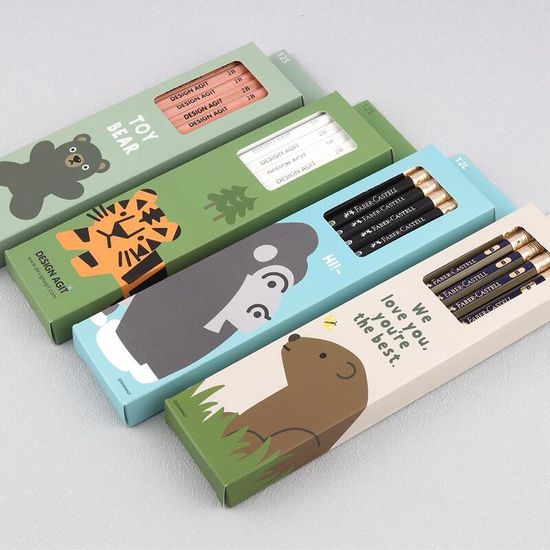 [주문제작]네임연필2B 12자루스테들러