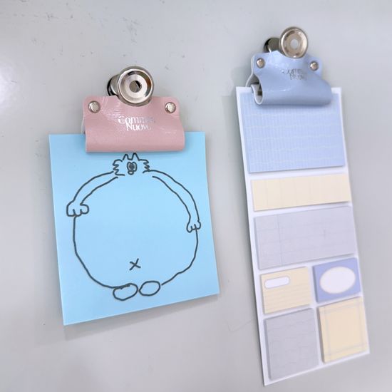 누보 맥클립 북클립 자석 집게 냉장고 메모 클립