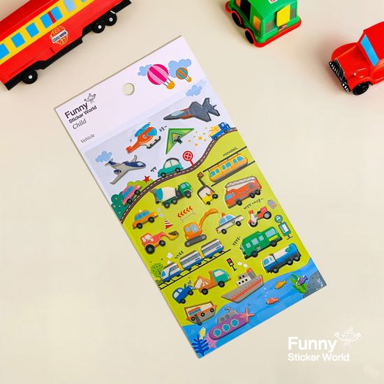 퍼니스티커 C511.5 교통수단 캐스팅 차일드