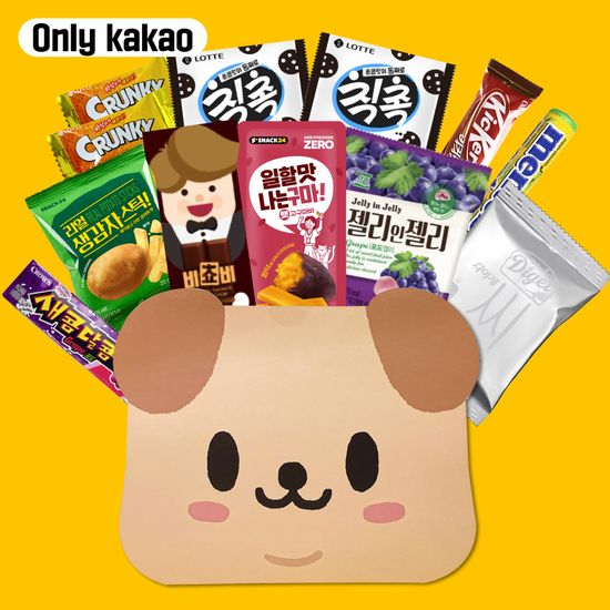 스낵24 댕댕이 꽉찬 과자 선물 세트 12p