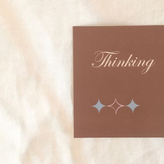 너를 생각하며 엽서 Thinking of you Postcard