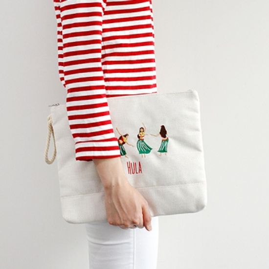 [콩피튀르] Suntan Clutch Bag 썬탠 클러치백