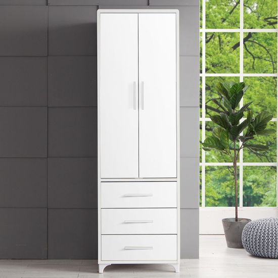 쥬니 싱글장롱 미니 600 원룸옷장 (착불)