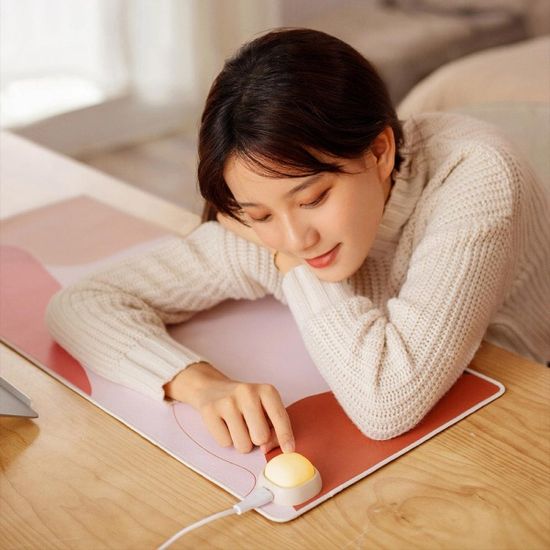 소싱 온열 데스크 매트 마우스 장패드 온열매트