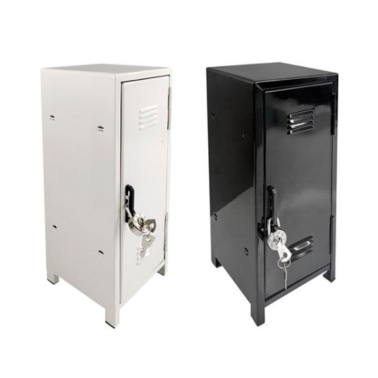 다용도 철제 미니캐비넷 액세서리 보관함 4color