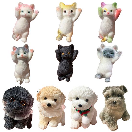 신상 강아지 고양이 동물 말랑이 인형 모찌 피젯 토이