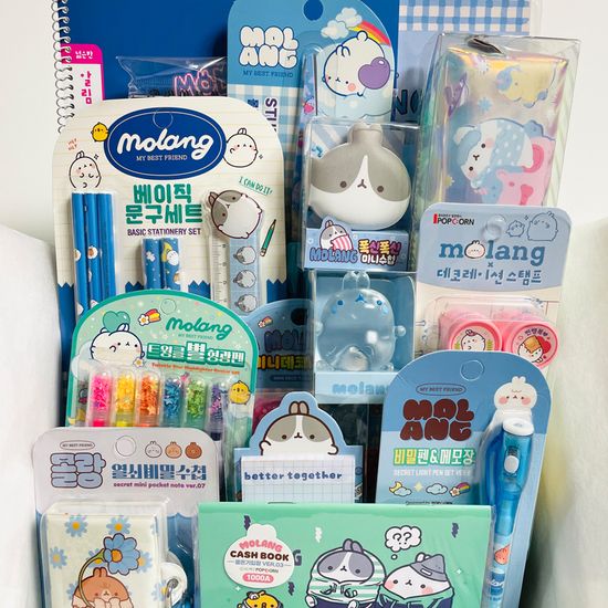 몰랑이 문구 세트 신학기 준비물 입학 졸업 선물 조카