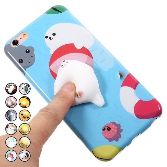 아이폰6S 동물 캐릭터 소프트 커버 젤리 케이스 p109
