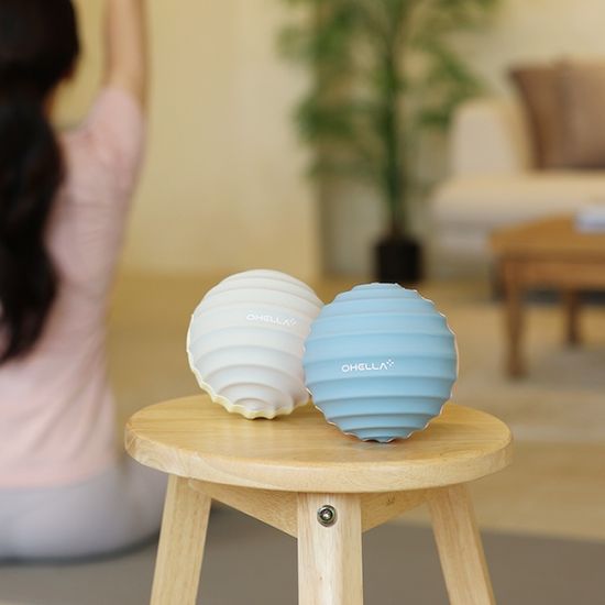 [오엘라] 무선 셀프 전신 지압 스트레칭 진동마사지볼