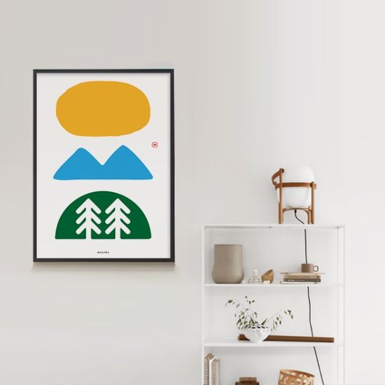 네이처 2 M 디자인 포스터 