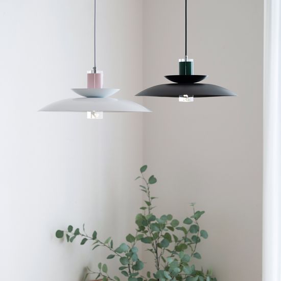 브리아 1등 식탁등 식탁조명 블랙+그린/램프미포함