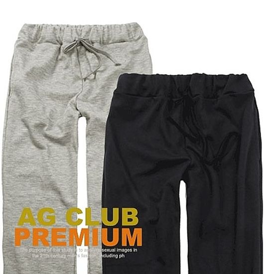 압구정클럽 TR 무지기본 밴드츄리닝바지(W076274)