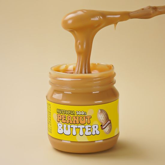 [무첨가 무가당!] 땅콩만 100% 땅콩버터 스무스 200g