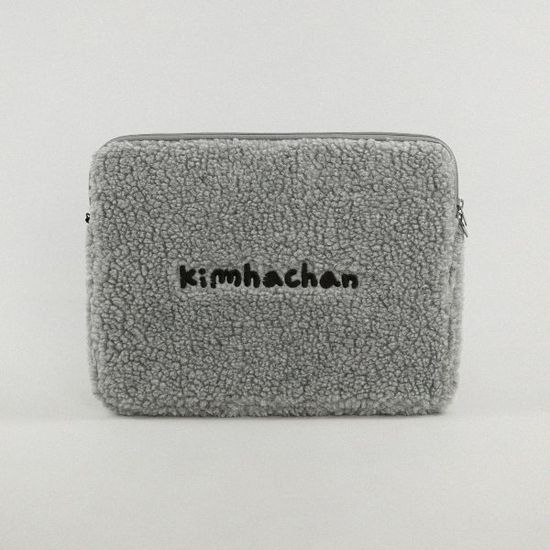 플러피 하찬 노트북 파우치_그레이(13/15/17인치)