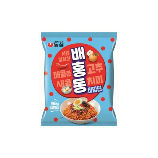 농심 배홍동 비빔면 137g 16개