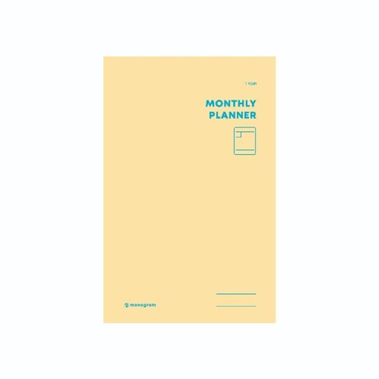 꿈드림22 모노그램 monogram 먼슬리 플래너 1년 MG-44