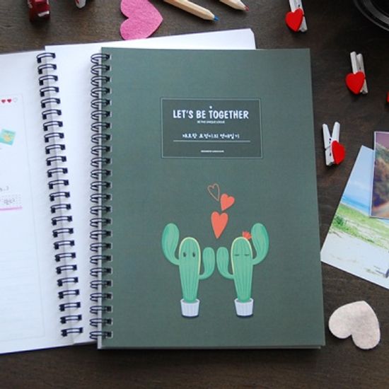 제이로그 커플 다이어리(커플가계부)-오 달링 선인장