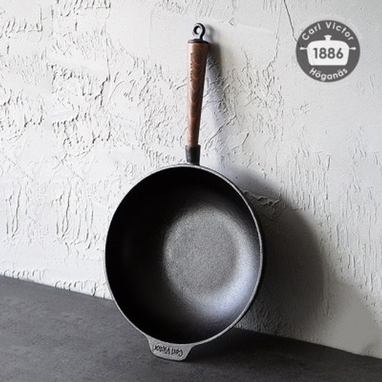 스웨덴 칼빅터 무쇠팬 웍팬 30cm