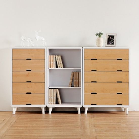 넬리 심플 수납 서랍장 세트 2000 (착불)