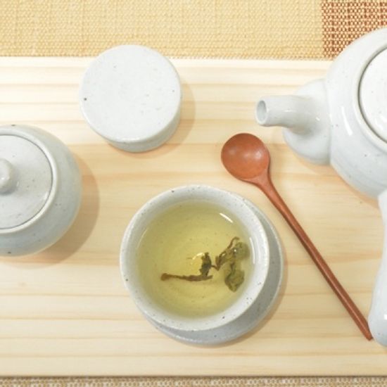 국내산 유기농 어린새순 감잎차