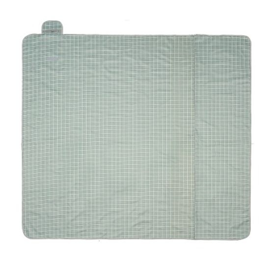 나들이 체크 방수돗자리(그린) 야외 바캉스돗자리