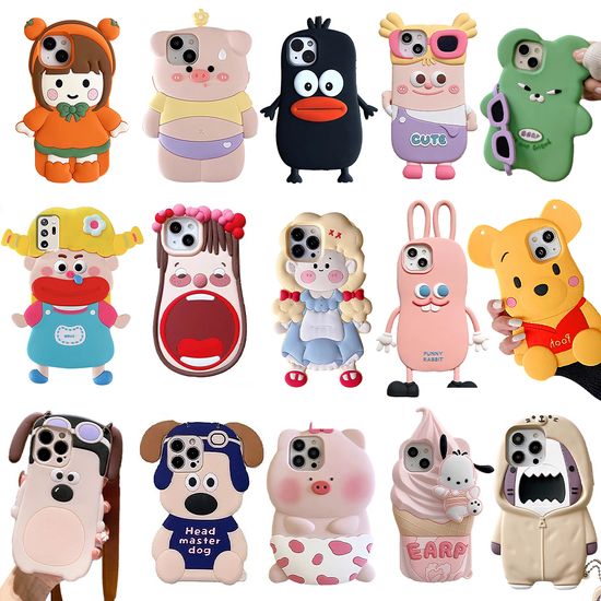 갤럭시s25 울트라 플러스 캐릭터 인형 폰 케이스 모음