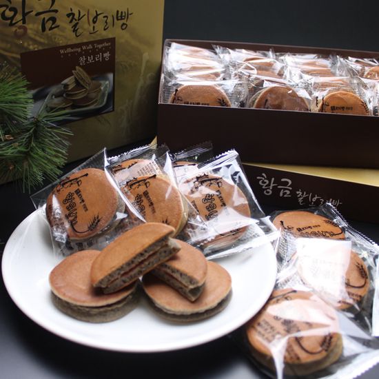 국내산 찰보리로만든 혼합찰보리빵 30개입