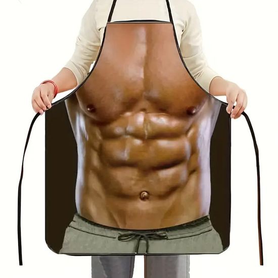 쓸데없는 선물 오운완 근육 남자 앞치마 집들이 파티