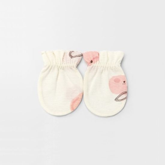 [메르베] 납작복숭아 신생아손싸개_여름용