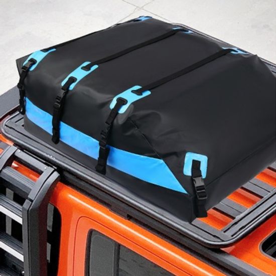 대용량 방수 자동차 루프백(블루)