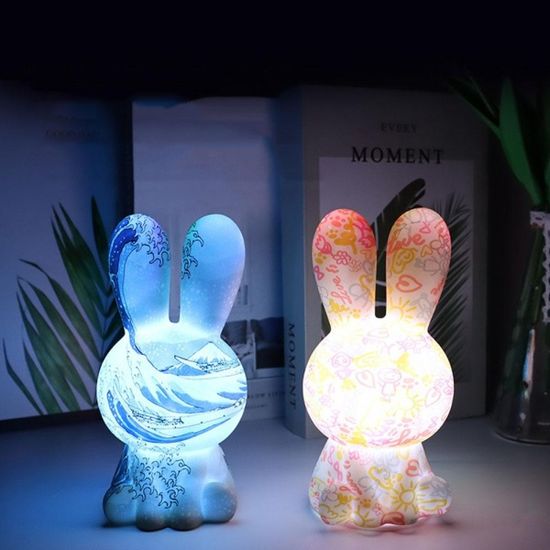 레인보우 라이트 레빗 토끼 무드등 인테리어조명