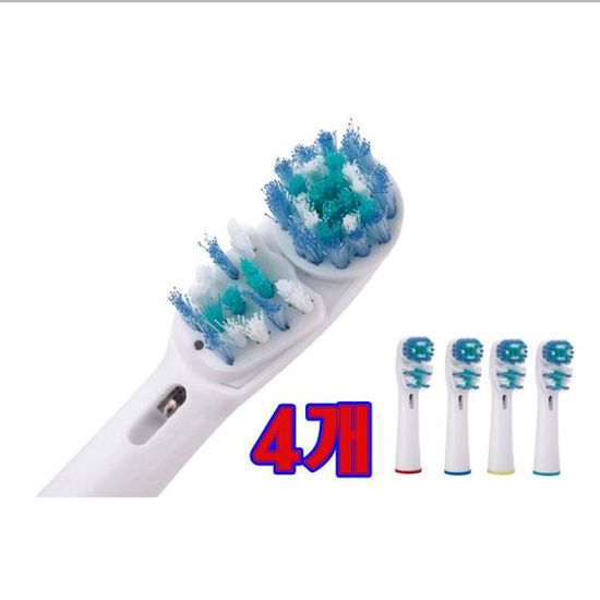 전동칫솔모 듀얼 구강 칫솔 브라운(WB084D6)