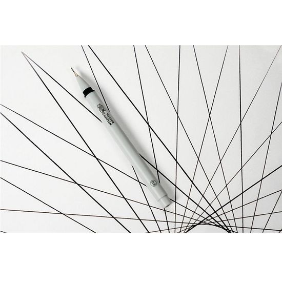 [윈저앤뉴튼] 번지지 않는 파인라이너 블랙 5종 세트