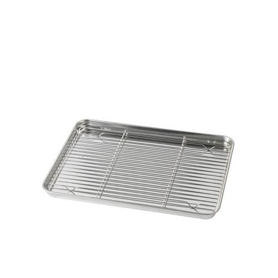 퀸센스 스텐 304 바트 사각 거름망 트레이