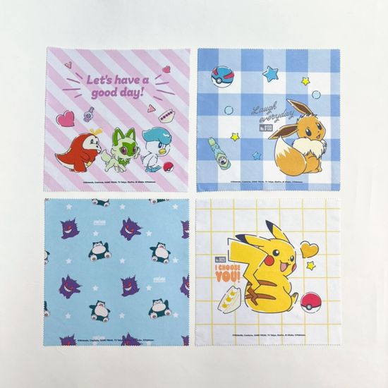 포켓몬스터 스위트레트로 안경닦이 &케이스 세트 