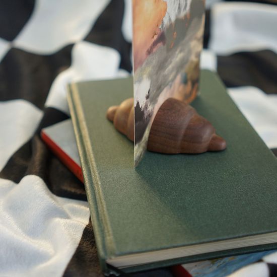 크로아상 메모홀더 - 초코