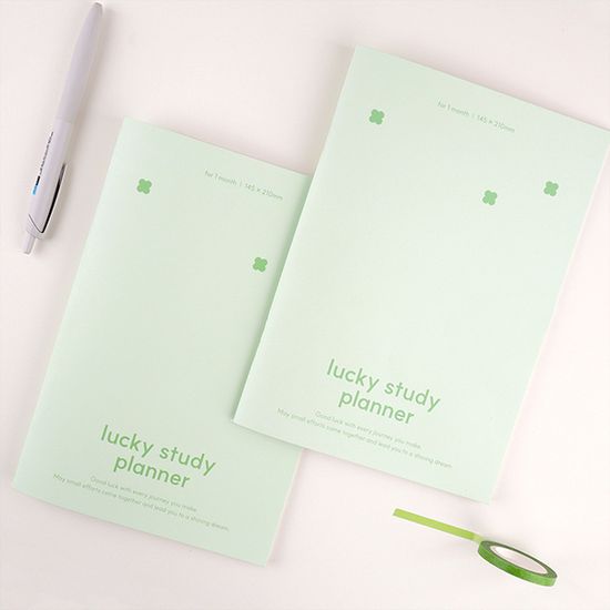 [대시앤도트] 럭키 스터디 플래너 ver.2(1개월)