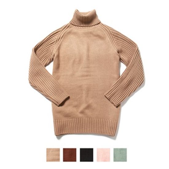 Dry Acrylic Turtle Neck Knit
