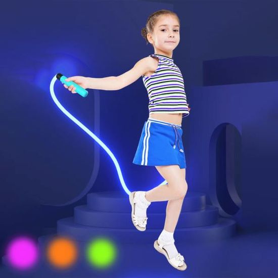 LED 야광 줄넘기 다이어트 홈트 유산소 불빛 F157-O