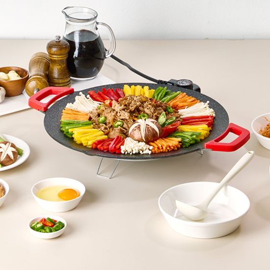 비스카 마이 키친 대용량 전기그리들 36cm VK-108GW