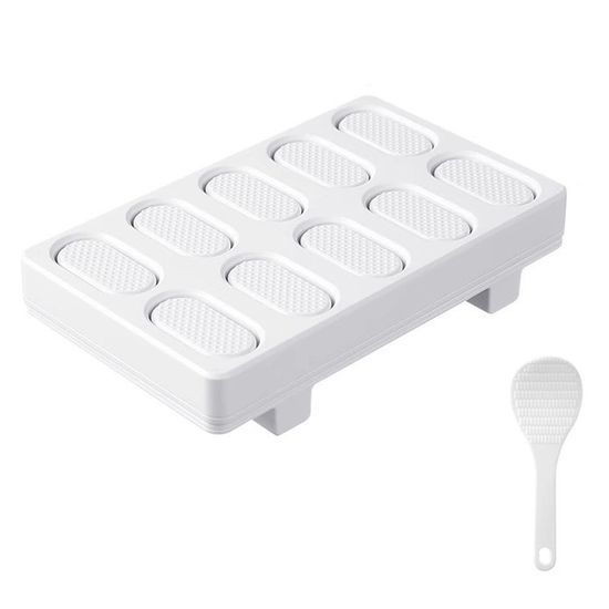 홈마카세 초밥틀 초밥메이커 스시틀 10구 화이트 Q366